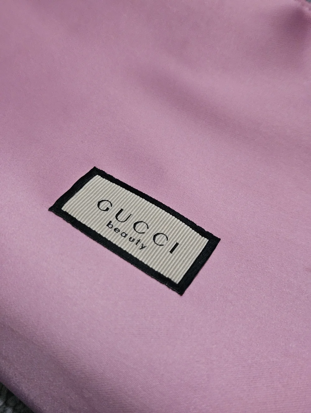 Gucci Pink Cosmetic Pouch